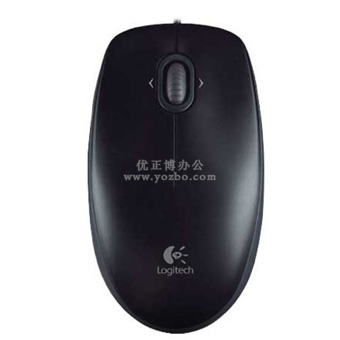 羅技(Logitech) 有線光電鼠標 M100黑色