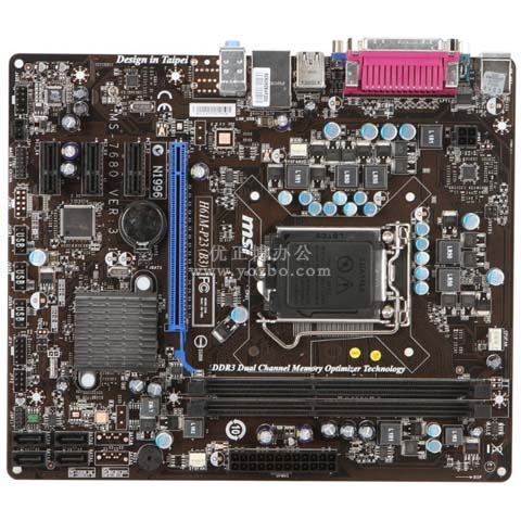 微星H61M-P23(B3)主板(Intel H61(B3)/LGA 1155)