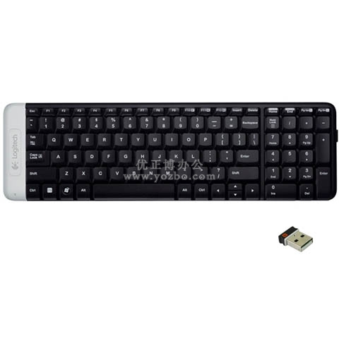 羅技(Logitech)K230 無線鍵盤 時尚彩色電池盒蓋