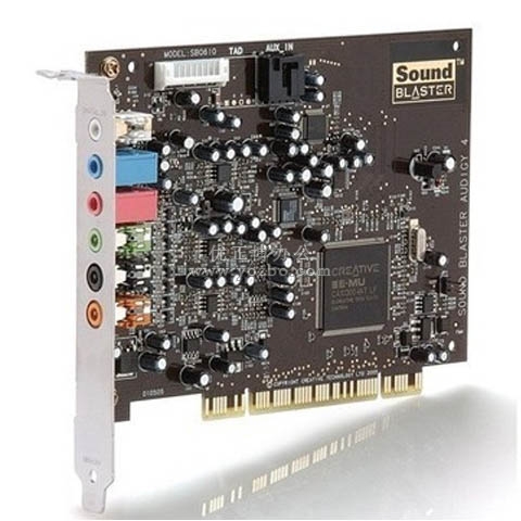 創(chuàng)新 Sound Blaster Audigy 4 Value 聲卡(PCI接口)