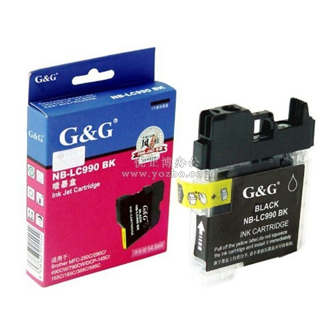 格之格 NB-LC990BK 黑色墨盒 兼容兄弟(Brother)
