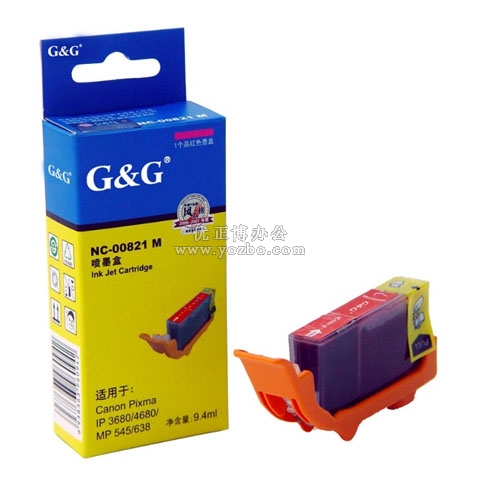格之格 NC-00821M 品紅色墨盒 兼容佳能(Canon)