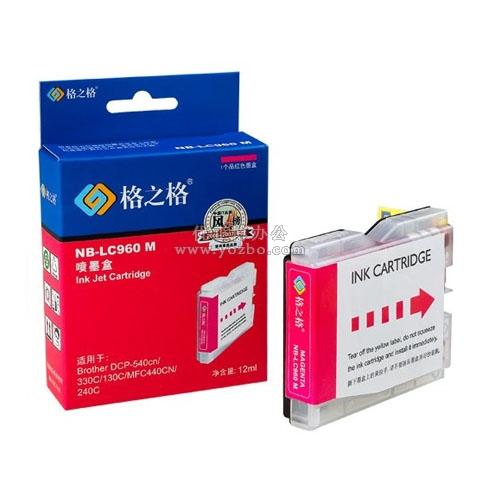 格之格 NB-LC960M 品紅色墨盒 兼容兄弟(Brother)