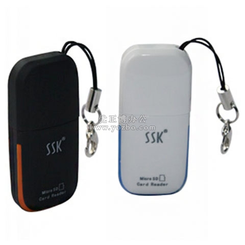 飚王（SSK）TF（Micro SD）讀卡器SCRS008（黑/白）