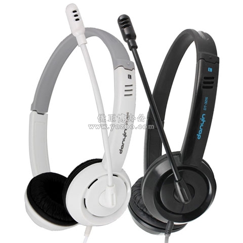 碩美科/電音(Danyin) DT-326 頭戴式耳麥 黑/白