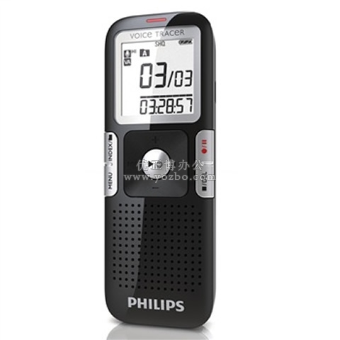飛利浦(PHILIPS) 原裝進口數碼錄音筆 黑色4G