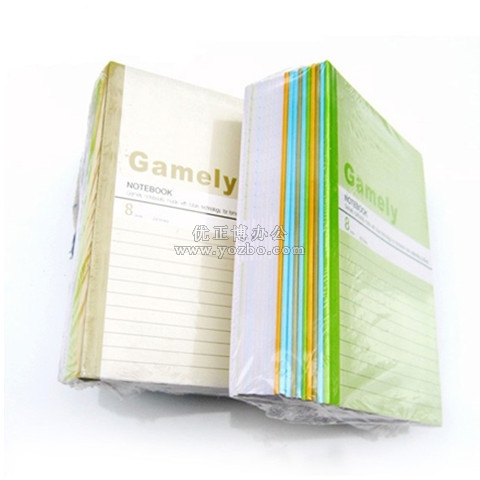 嘉順達Gamely A6/60頁軟抄本/筆記本105*148mm