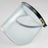 防護(hù)防沖擊面罩 PC防塵 面屏 配安全帽用 