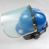 防護(hù)防沖擊面罩 PC防塵 面屏 配安全帽用 