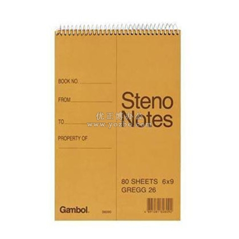 渡邊筆記本S6090 渡邊美式速記本 80頁A5