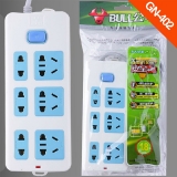 公牛插座 插排接線板 六位總開關(guān) 3米 GN-402