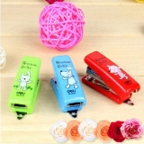 得力0222 迷你訂書機(jī)