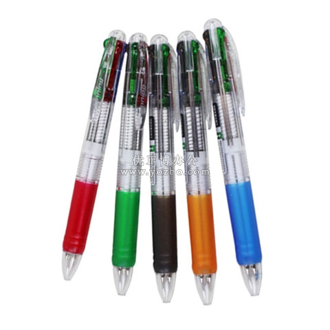 文正四色按動圓珠筆2026A