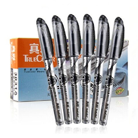 真彩3031A大鯊魚中性筆 0.5mm 大容量