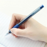 晨光黑水晶中性筆財務會計記賬水筆AGP63201 0.38mm