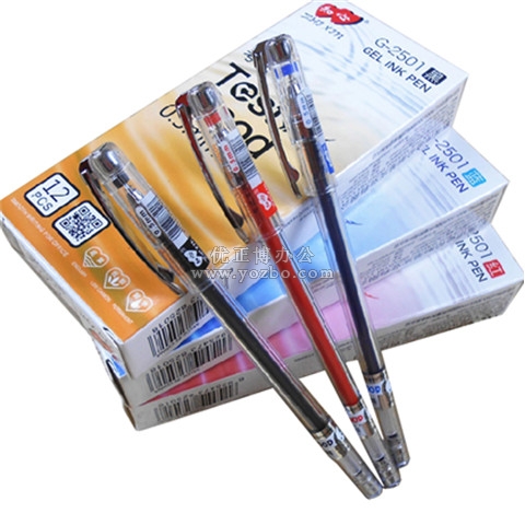 知心中性筆2501全針管水筆 0.5mm