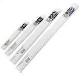 得力6250 有機玻璃直尺 超透明 50cm